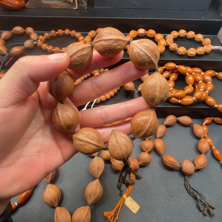 手串/手链橄榄核梅林铁素21.528