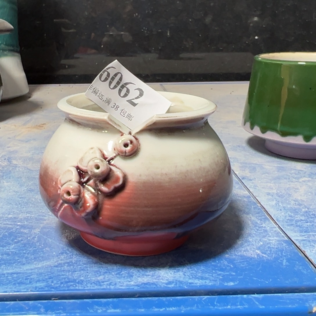 陶瓷景德镇手工花盆