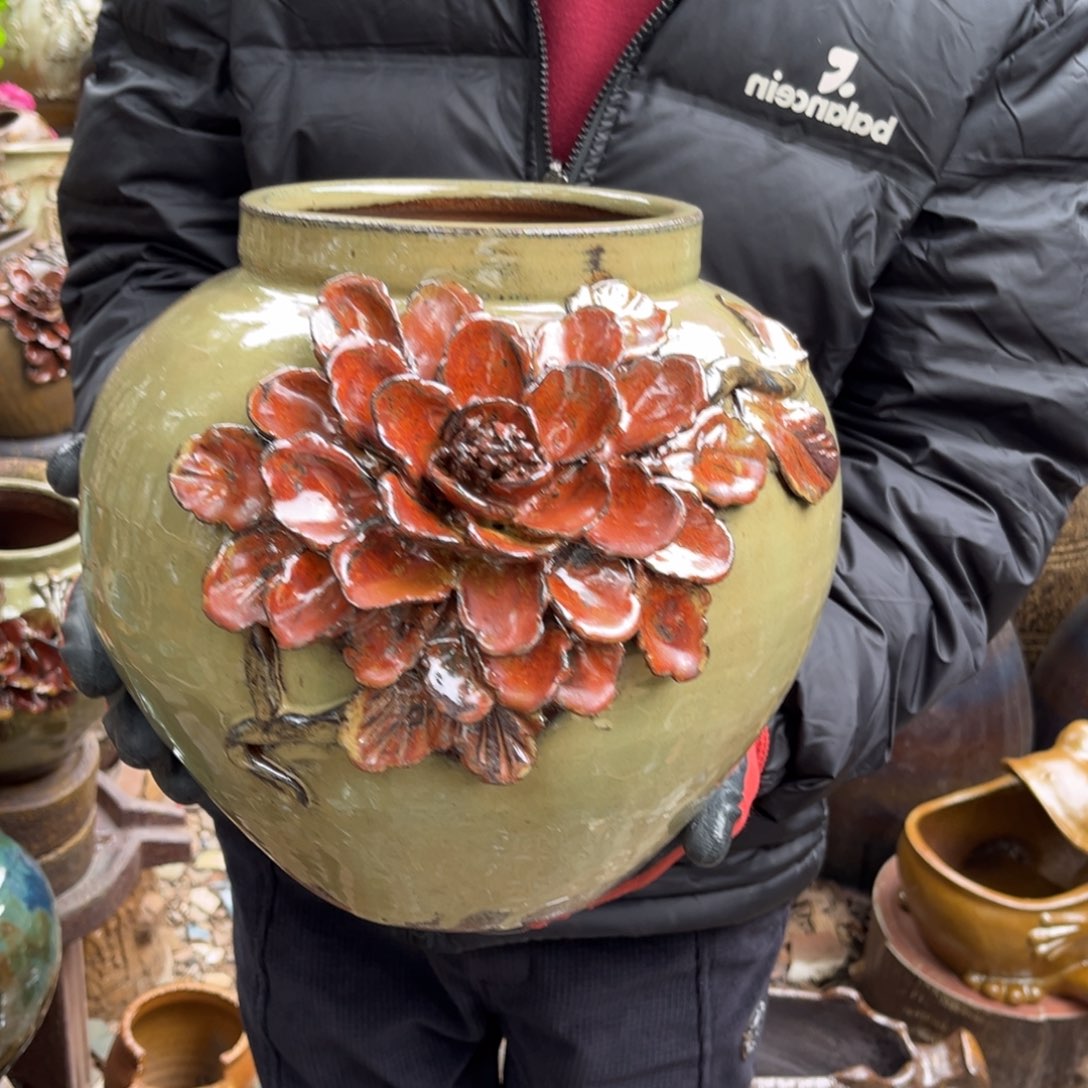 红陶高26口16有孔