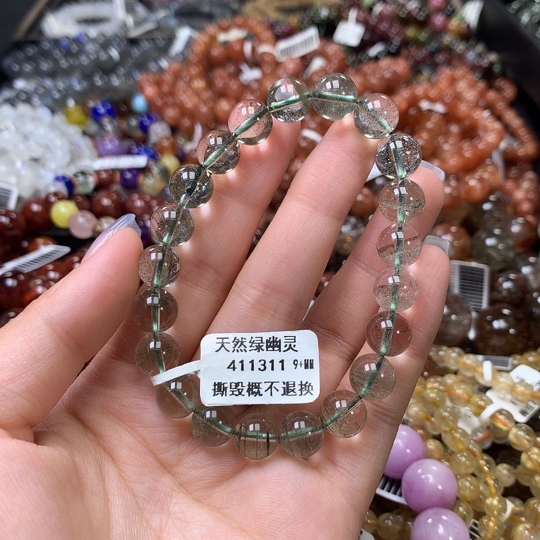 水晶手链未镶嵌，