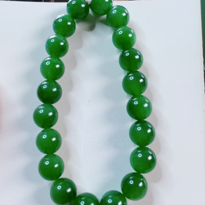 和田玉（碧玉）未镶嵌手串