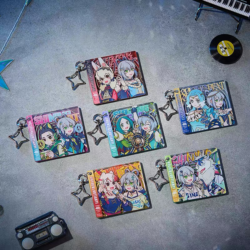 《非人哉》X洛天依联名闪耀节拍亚克力挂件盲盒