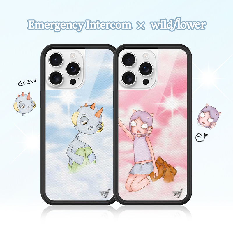 Drew & Enya联名手机壳适用苹果iPhone16/15/Pro/Max全包保护wf
