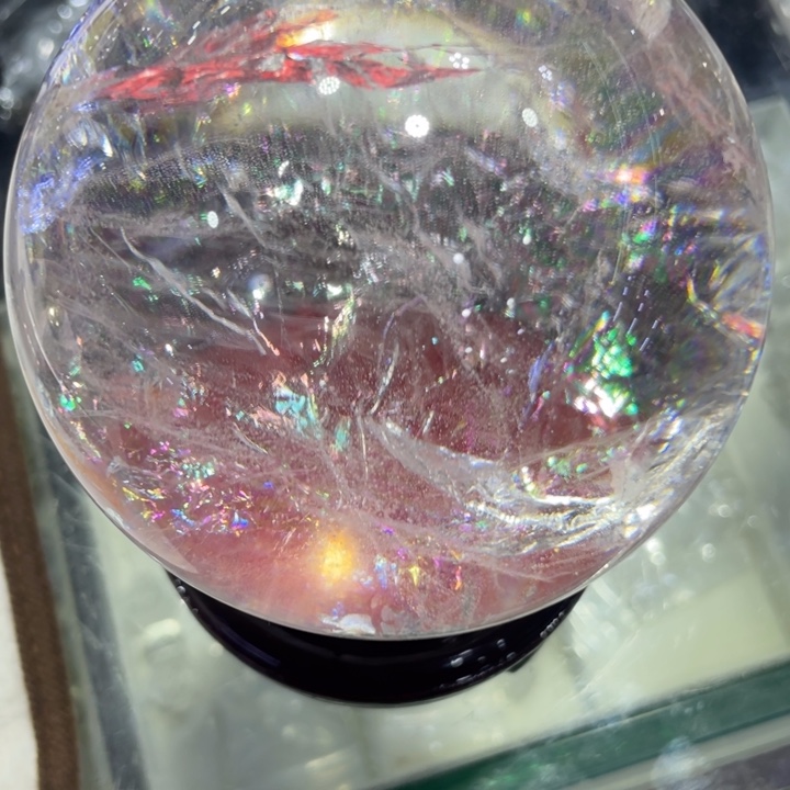 水晶水晶球摆件未镶嵌