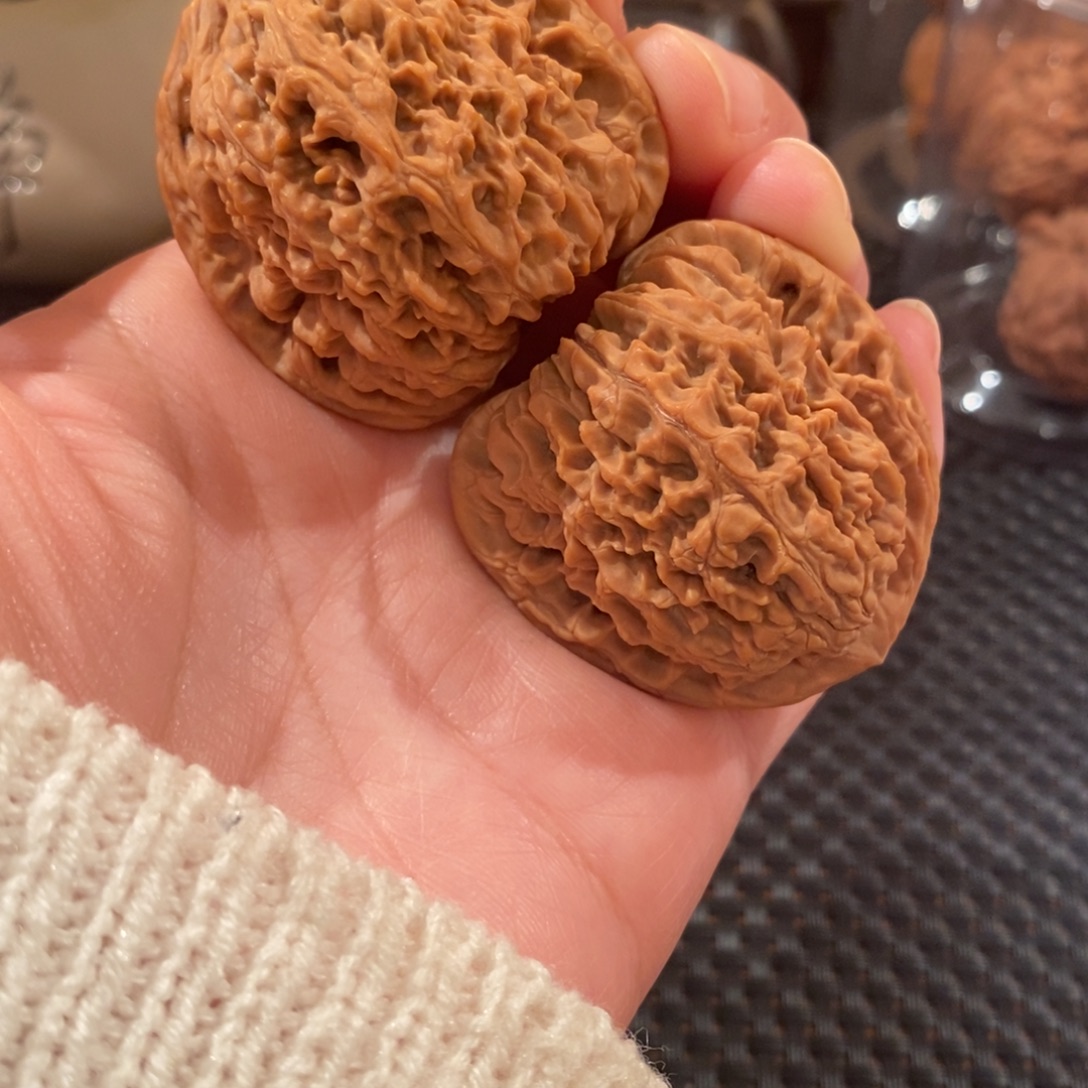 h***n吊坠文玩核桃41➕全品三角疆