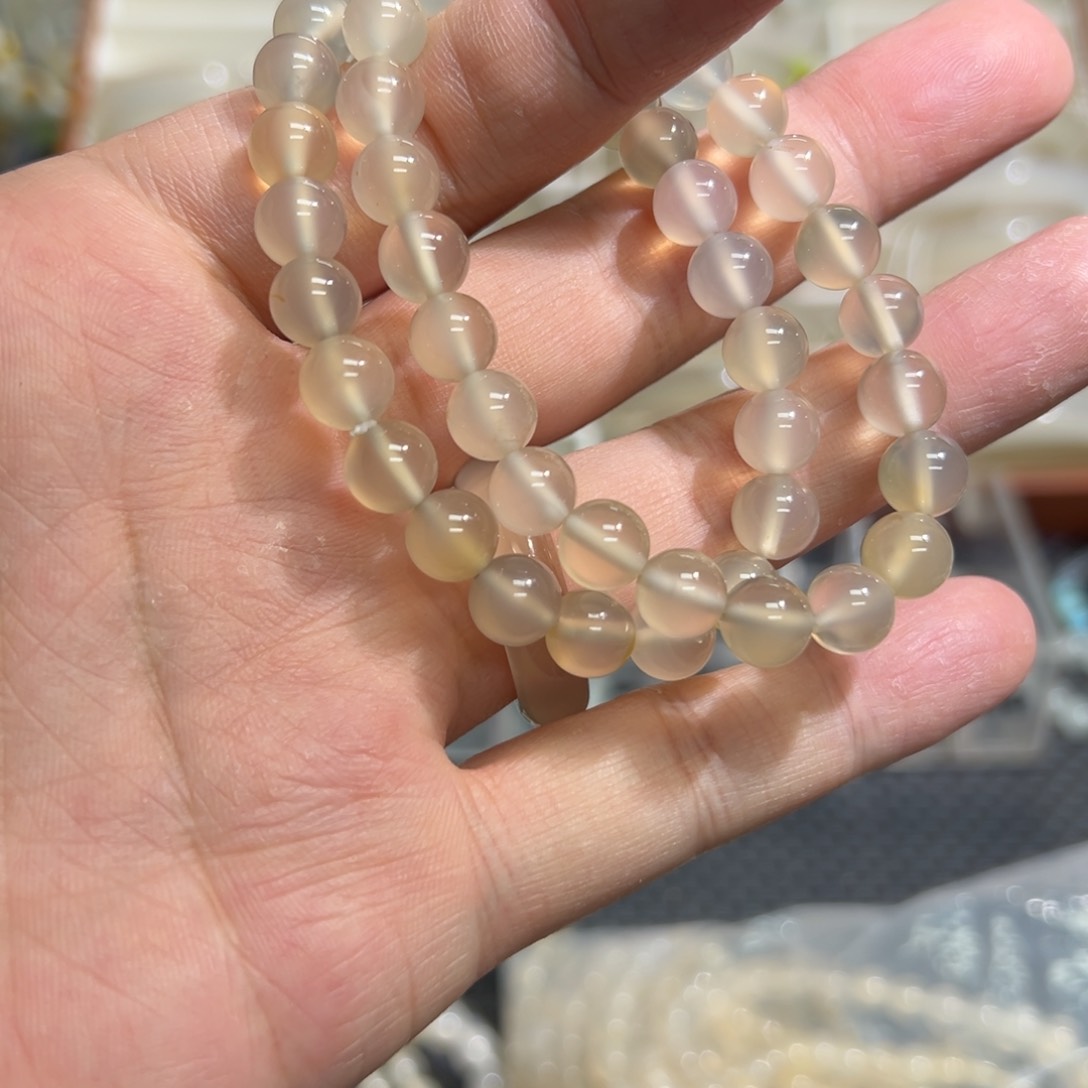 玛瑙/玉髓手链未镶嵌