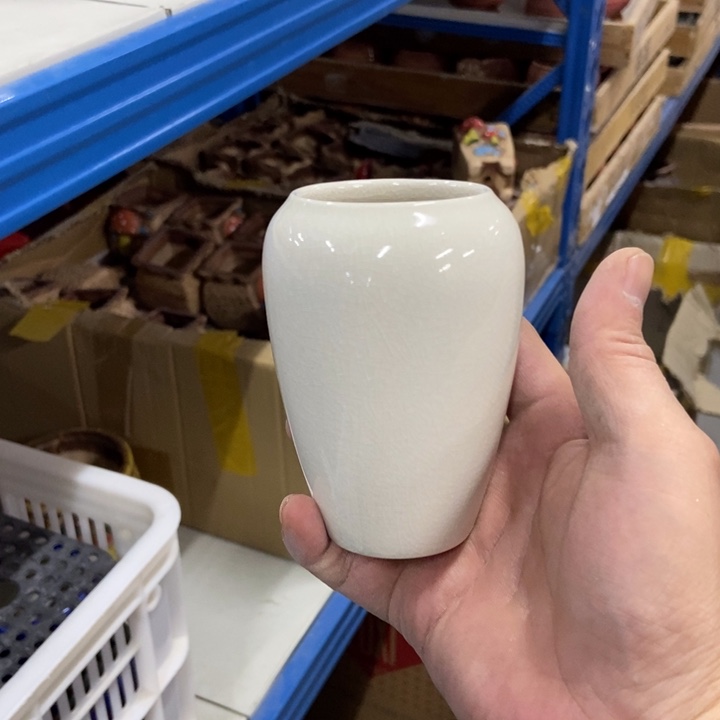 陶瓷花盆单场满9.9发5.5*10