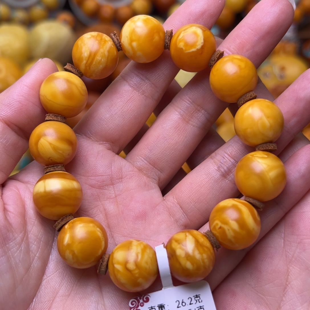 蜜蜡未镶嵌珠宝奇石15加