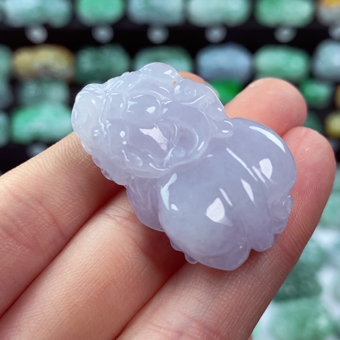 翡翠颈饰未镶嵌天然