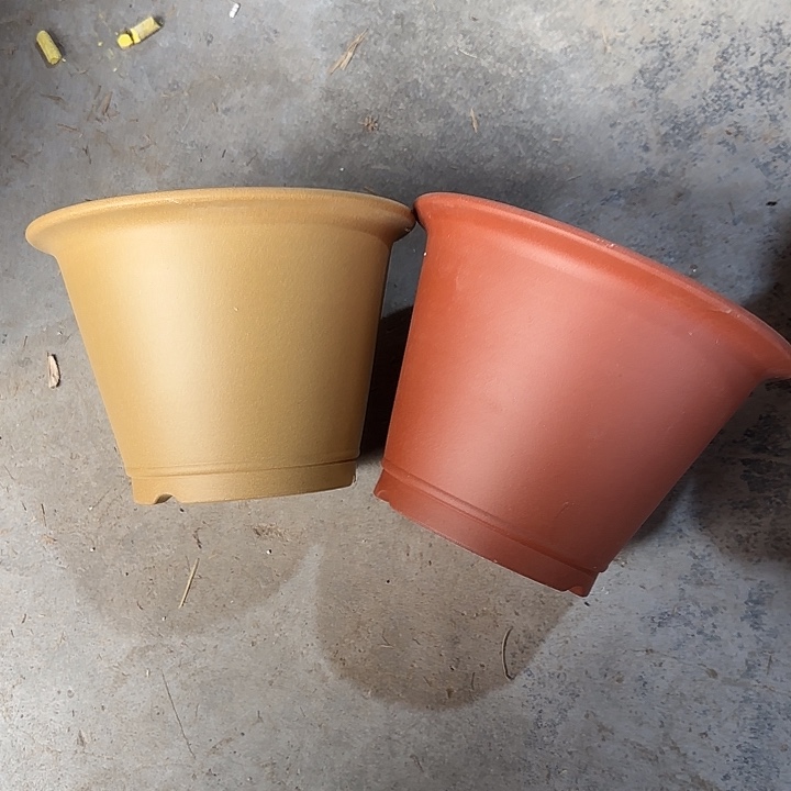 22×16两只手工斗盆       