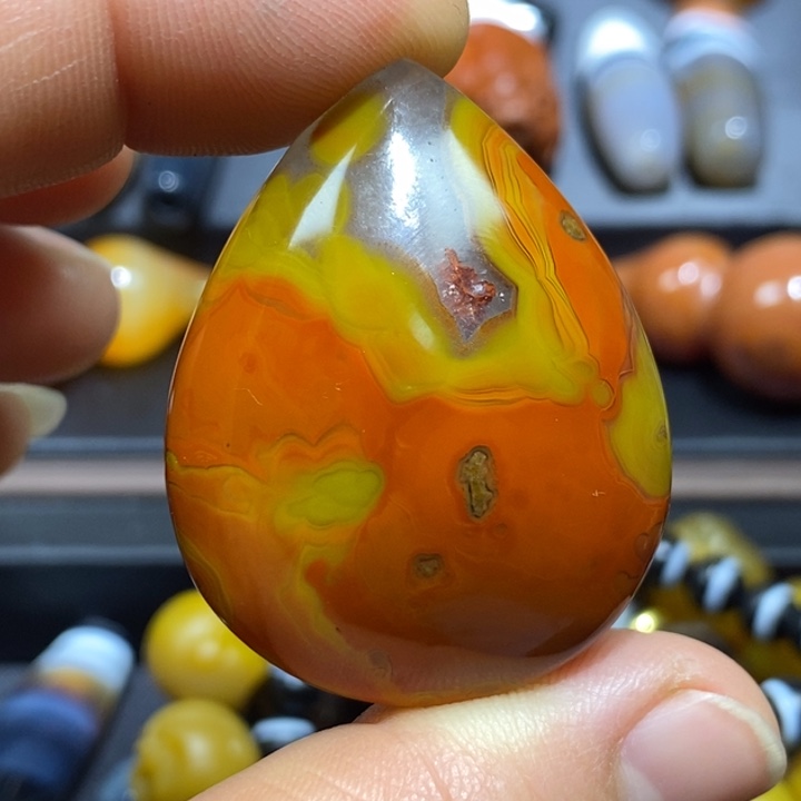 玛瑙/玉髓未镶嵌挂件