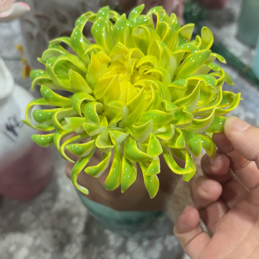 陶瓷花，拍满20发货，退款拉黑