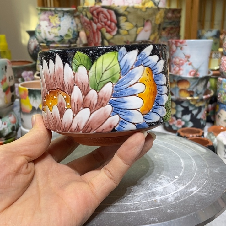 景德镇艺术手绘作品