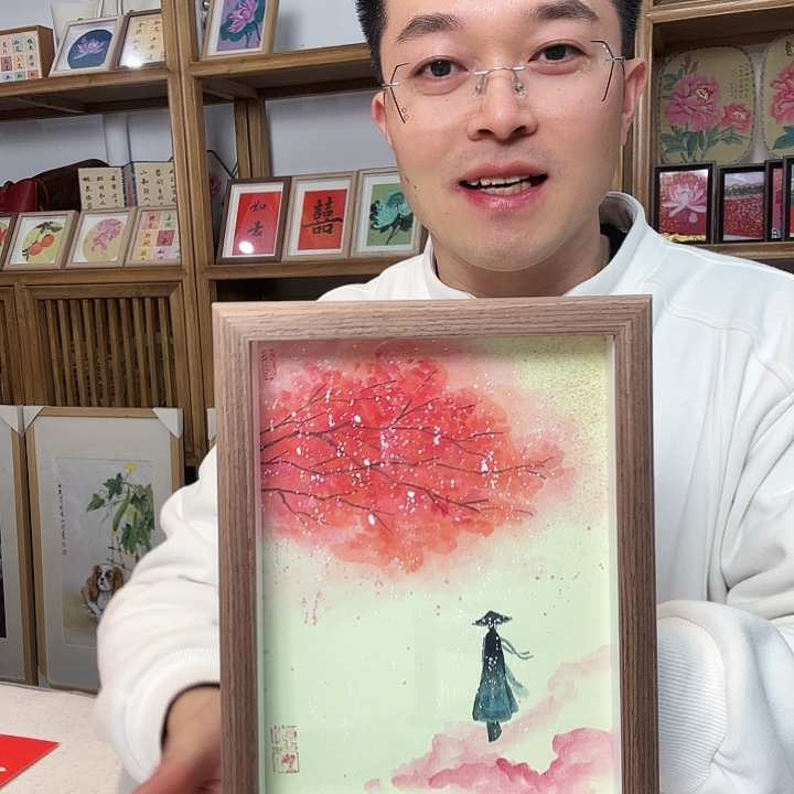 有机玻璃手绘 手绘  手绘 