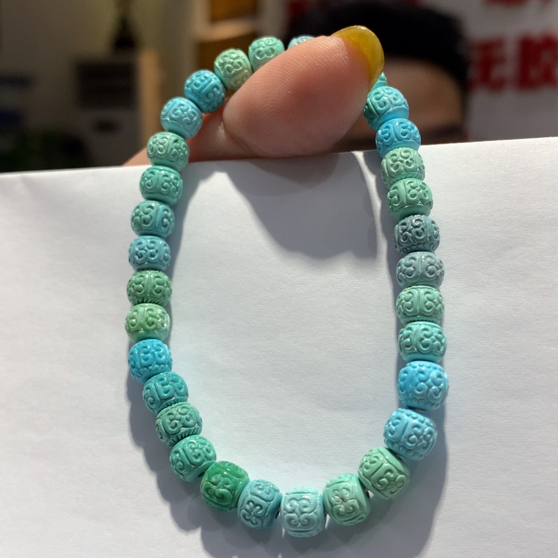 未镶嵌绿松石单圈