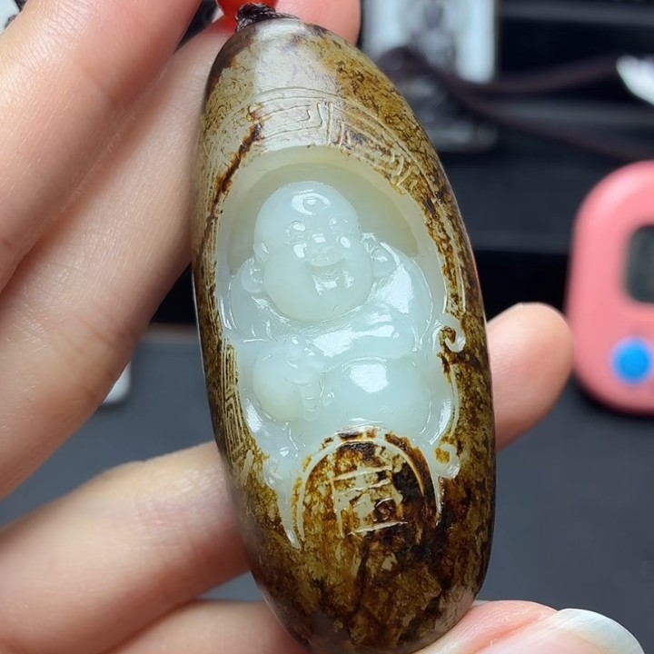 和田玉玉石挂件N1116拍一发一
