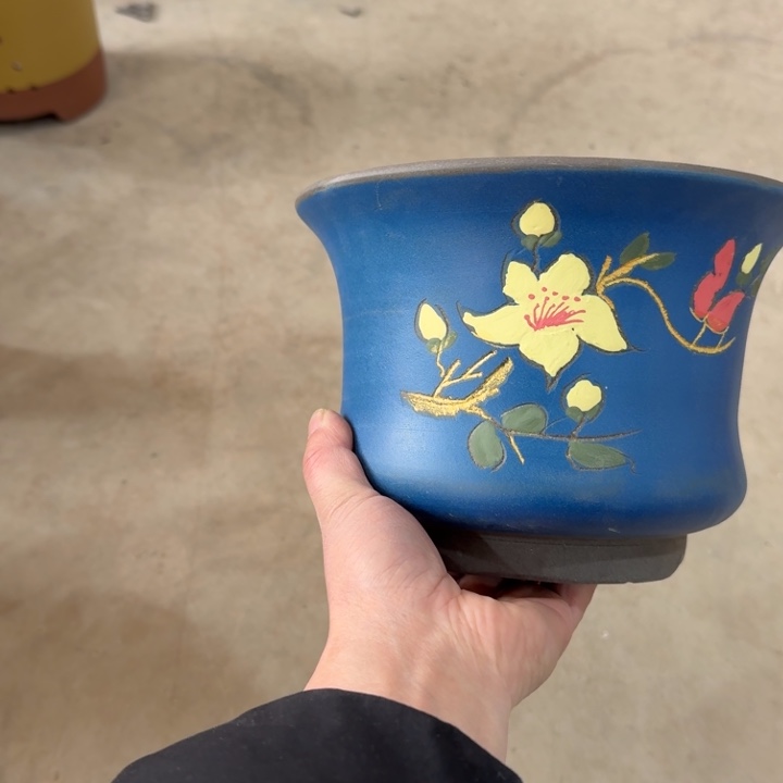 紫砂花盆紫砂花盆破损补发