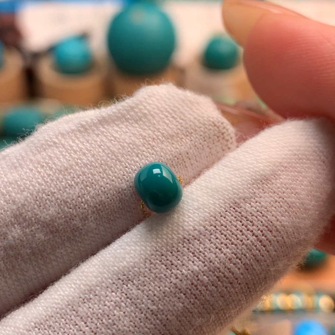 绿松石未镶嵌绿松石5.6mm