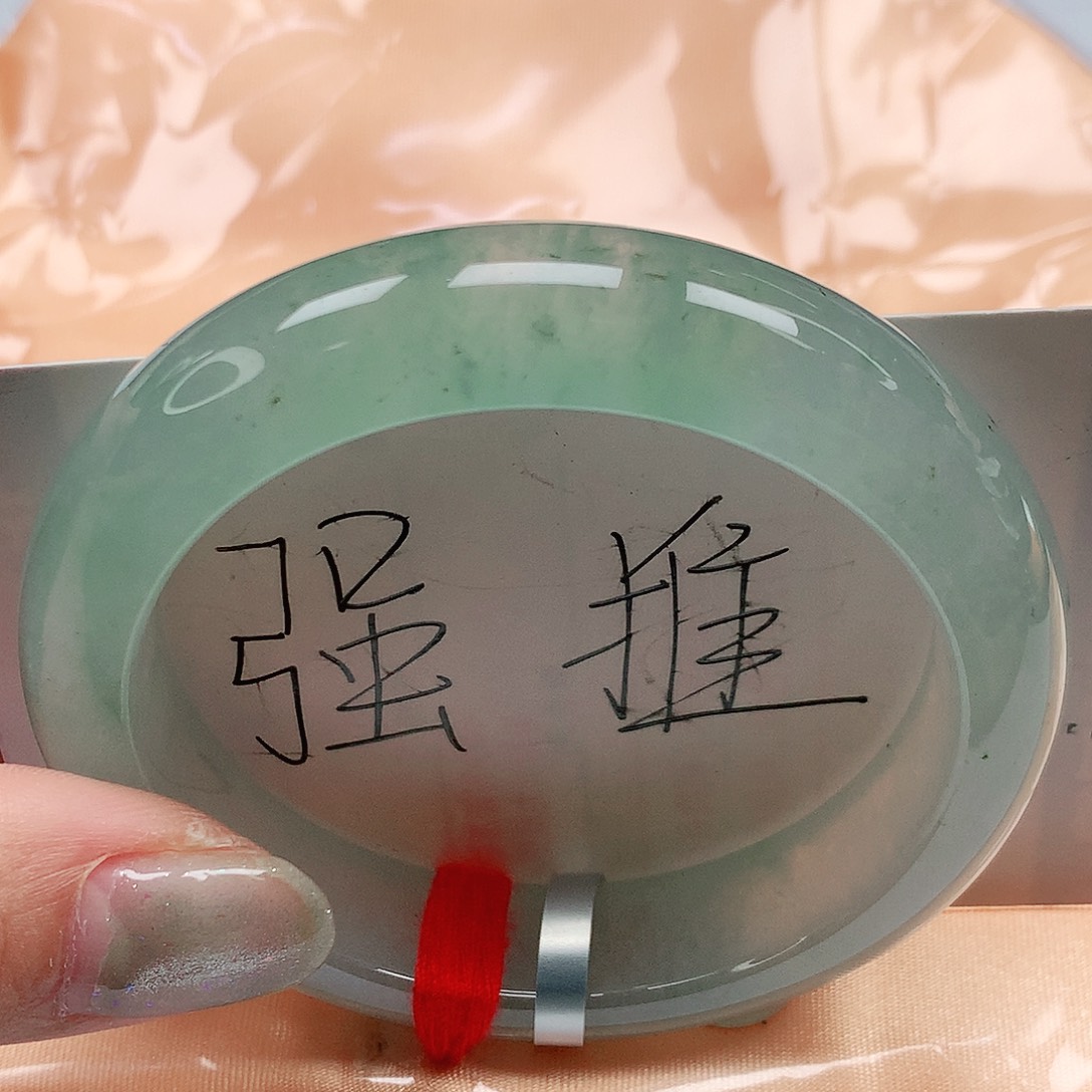 翡翠手镯未镶嵌51圈缅甸天然A货