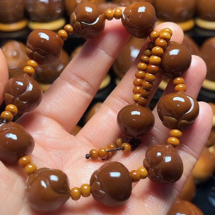 橄榄核手串/手链黑*直播间158