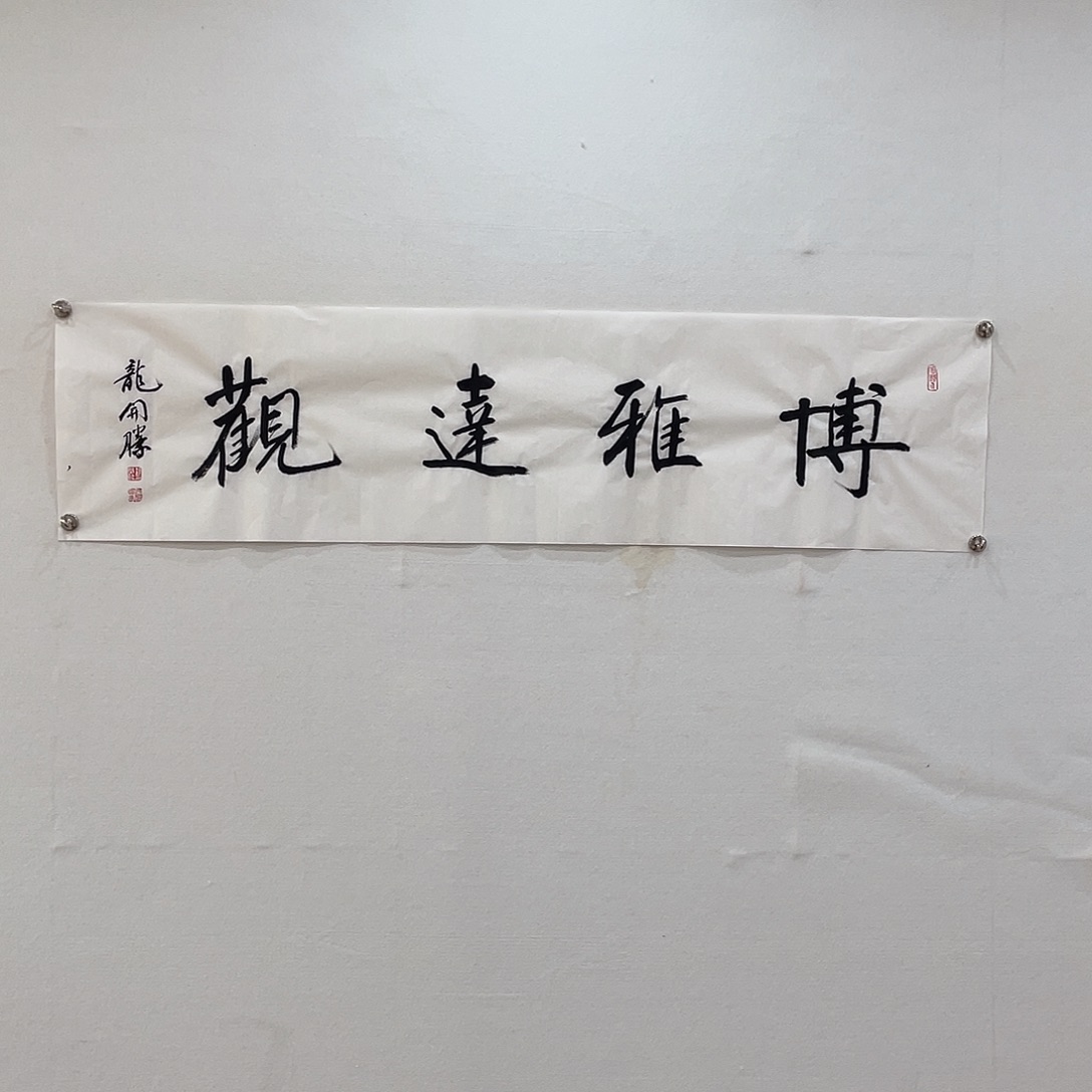 横款博航艺术书法作品
