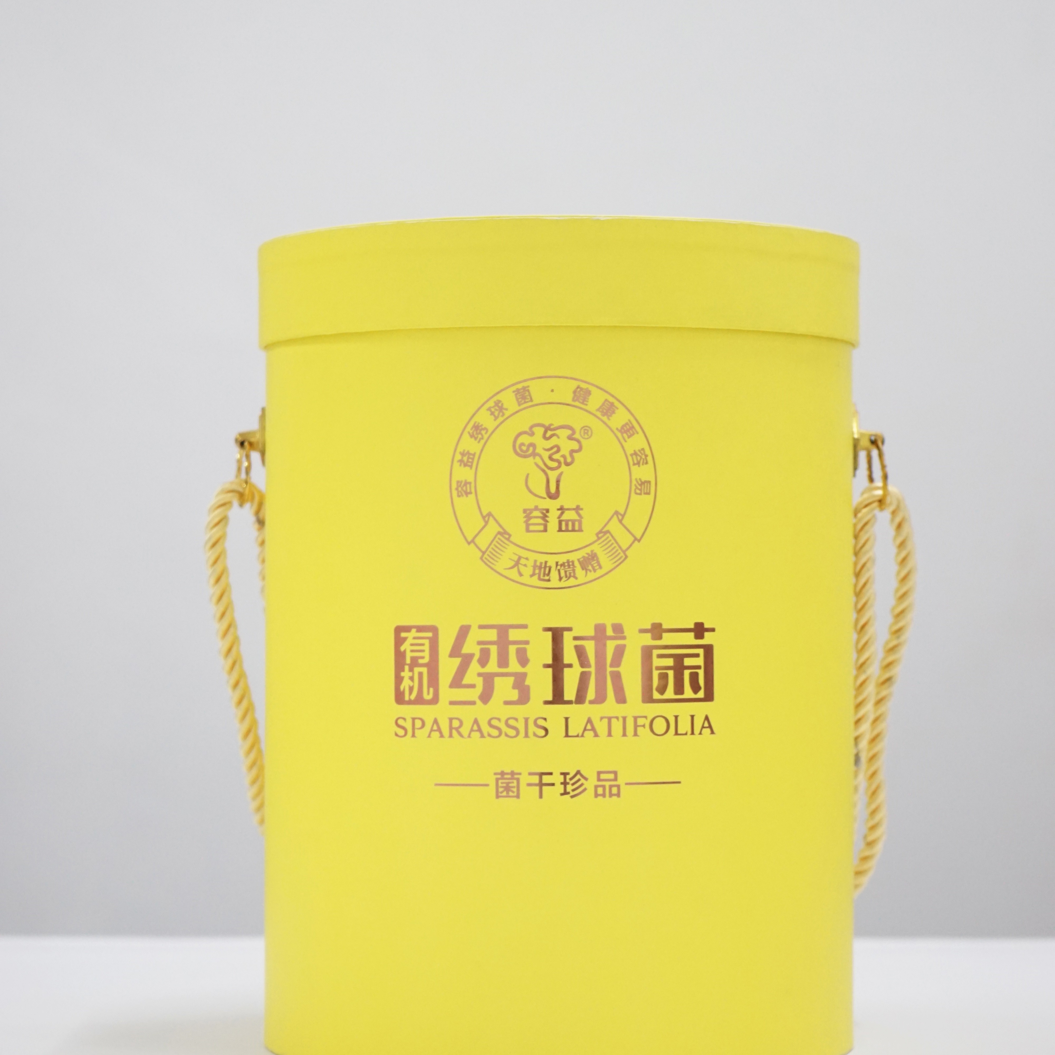 容益绣球菌干菇系列礼盒。