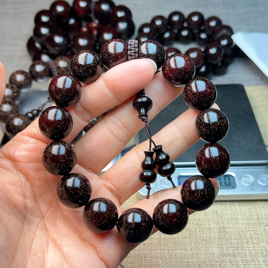 檀香紫檀（小叶紫檀）1.5 15颗 满星