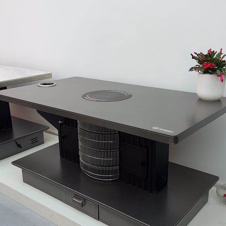 火焰山140x80钢板爆花银煤炉