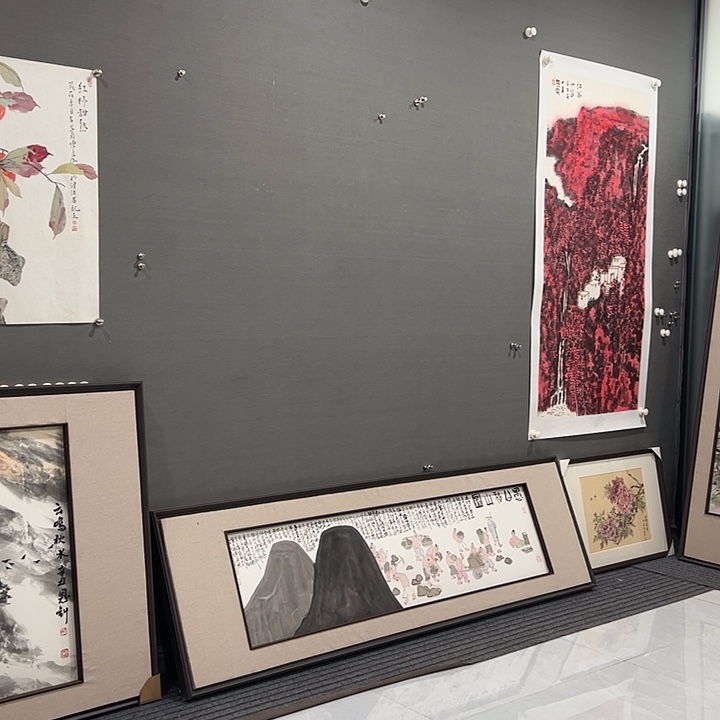 国画正**光井亚红老师花鸟画作品