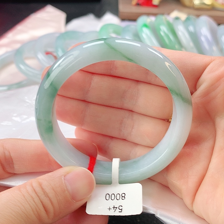 未镶嵌手镯翡翠缅甸A货翡翠手镯