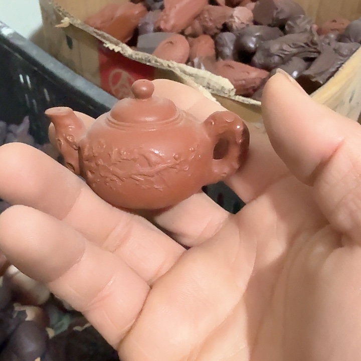 紫砂茶宠雕塑瑕疵茶宠