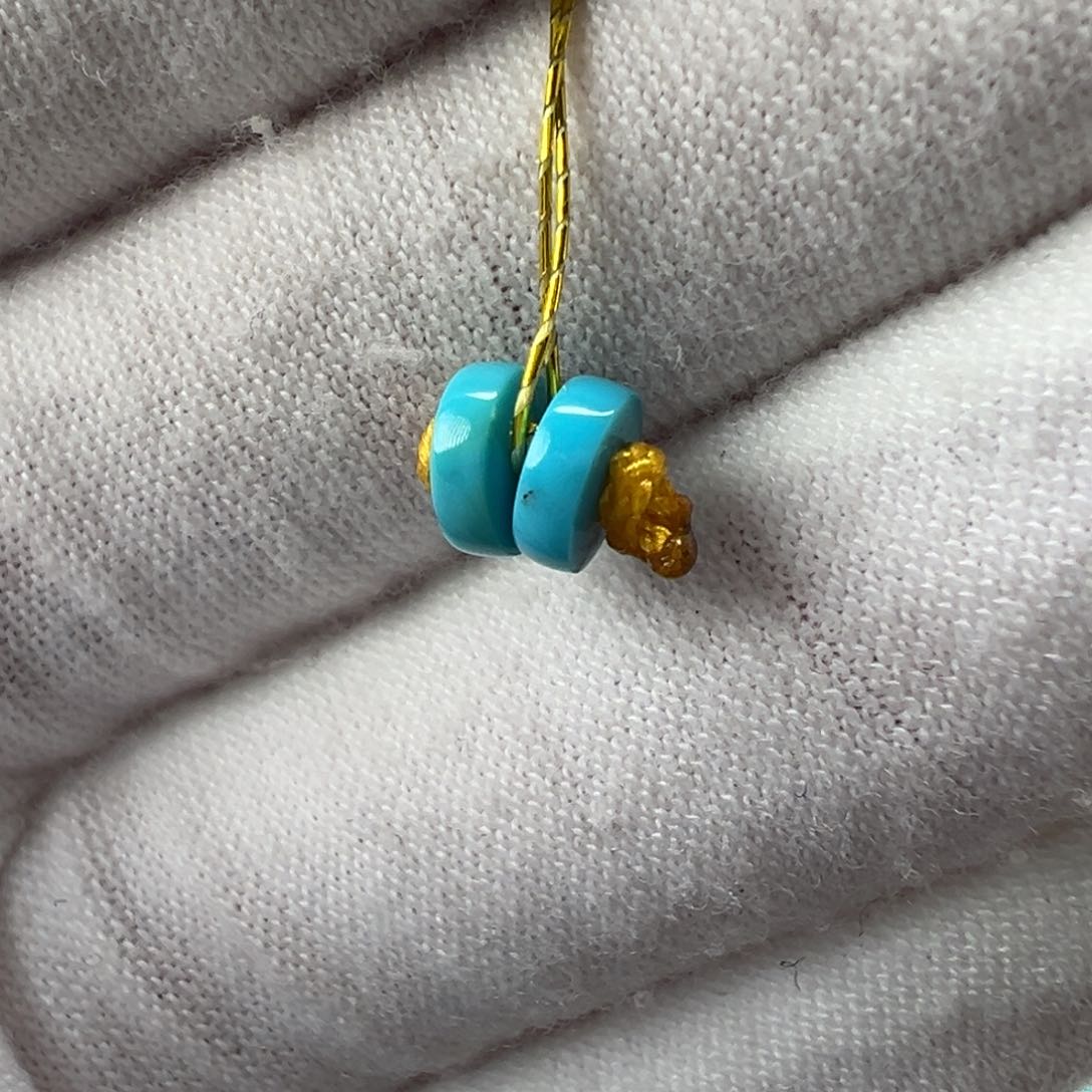 绿松石隔片未镶嵌