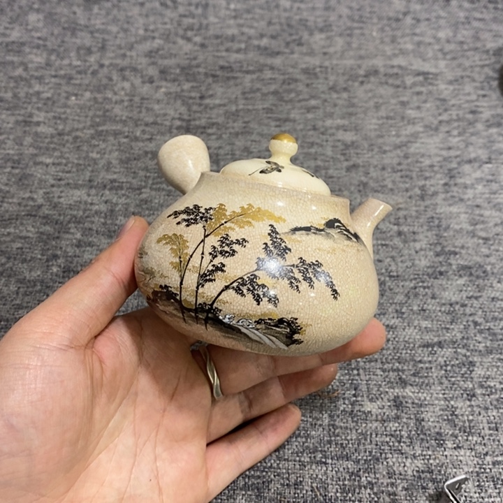 紫砂茶杯非常漂亮好看的花瓶