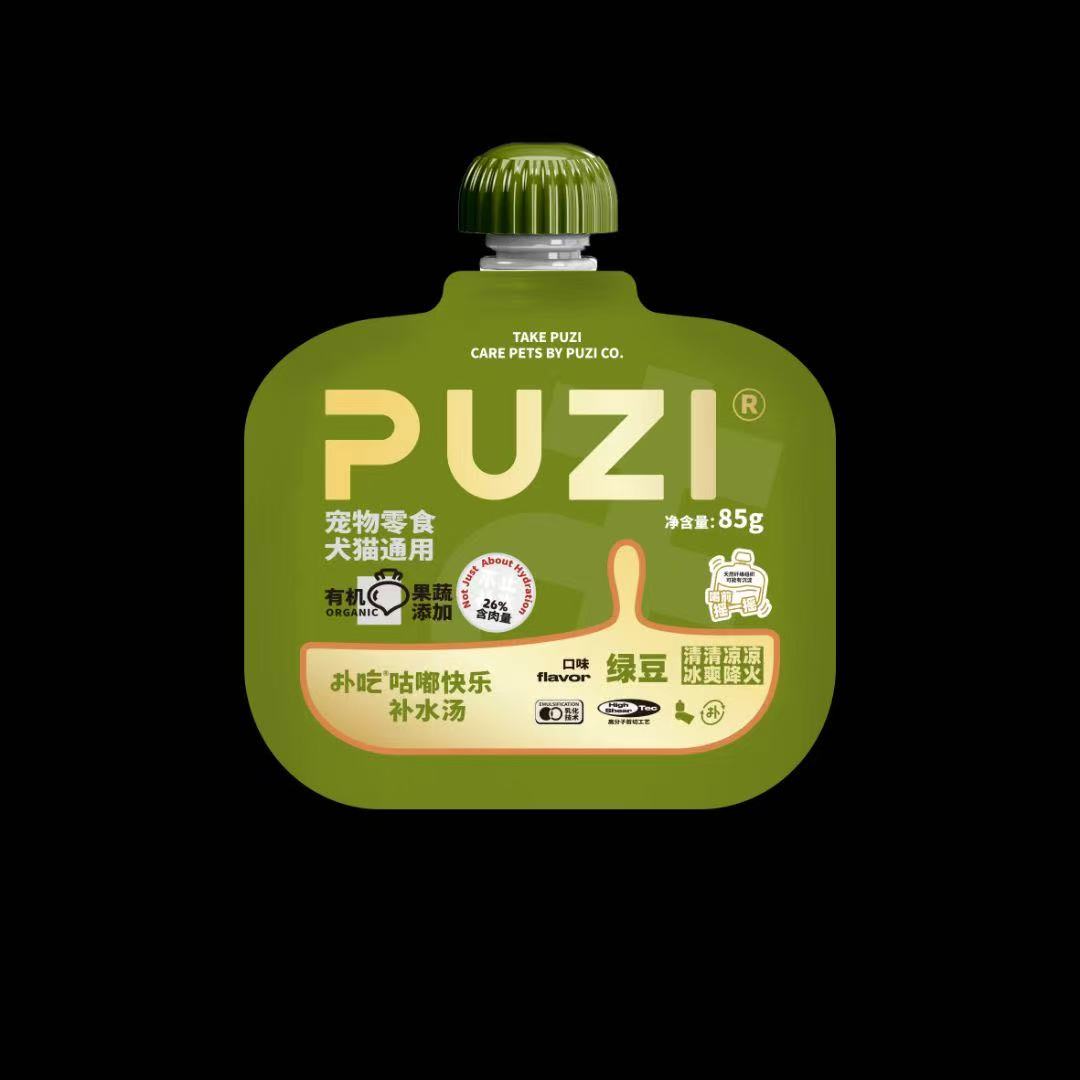 【胖虎家专属】PUZI扑吃夏季限定新口味猫咪汤包改善泌尿道