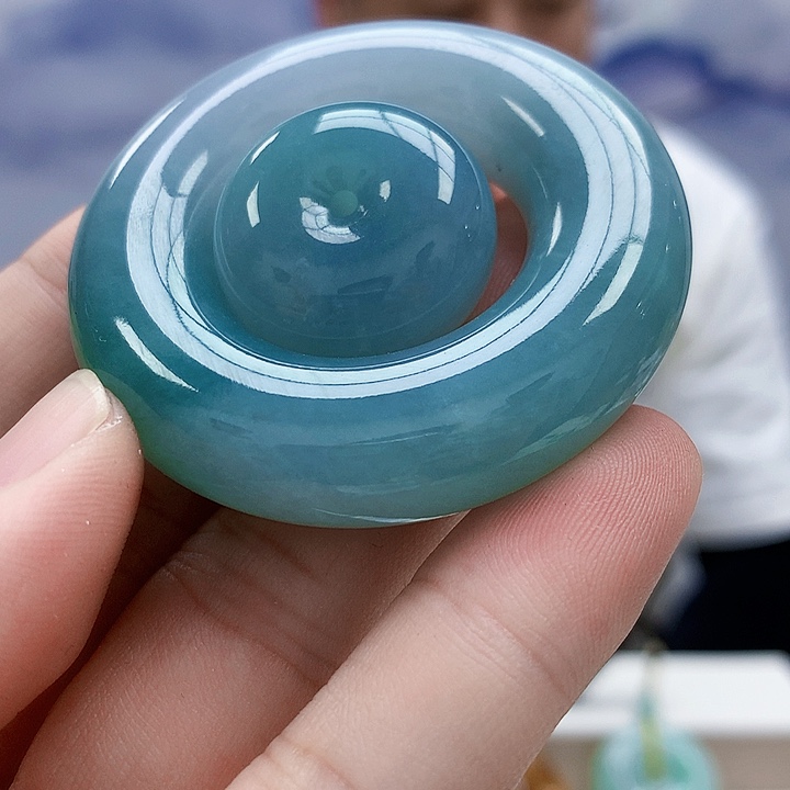 一***心定制翡翠未镶嵌天然翡翠A货