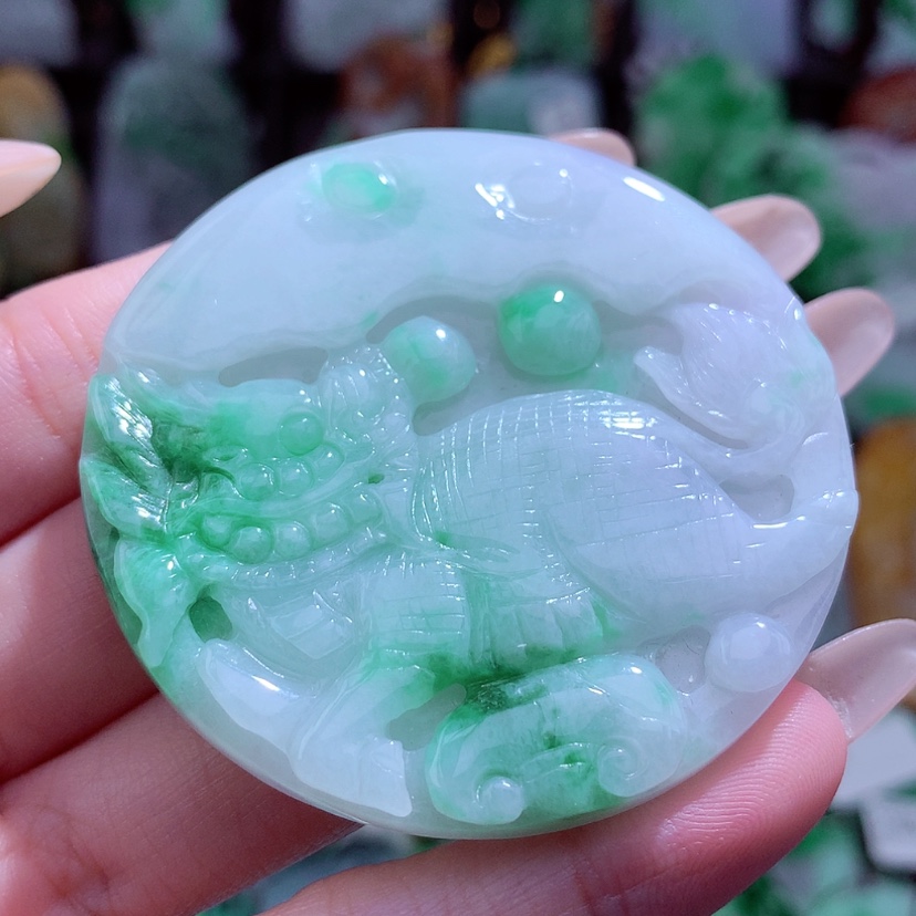 【闪购商品】翡翠颈饰未镶嵌挂件