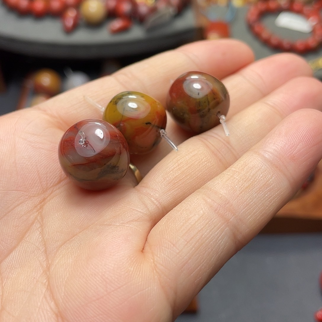 未镶嵌单珠多样性发1南红玛瑙  16