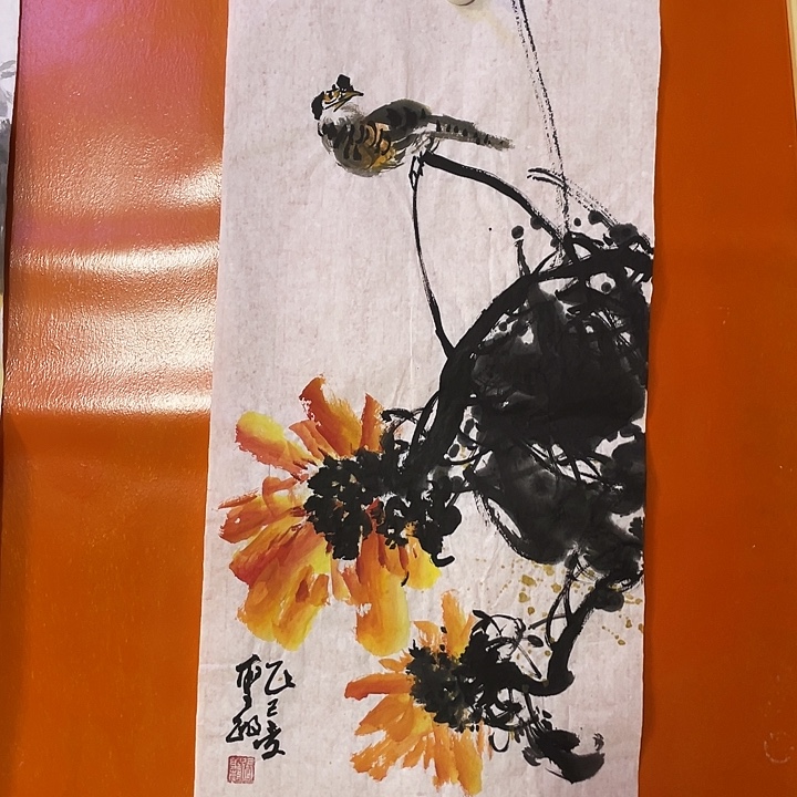 国画张圣敏先生纯手绘作品