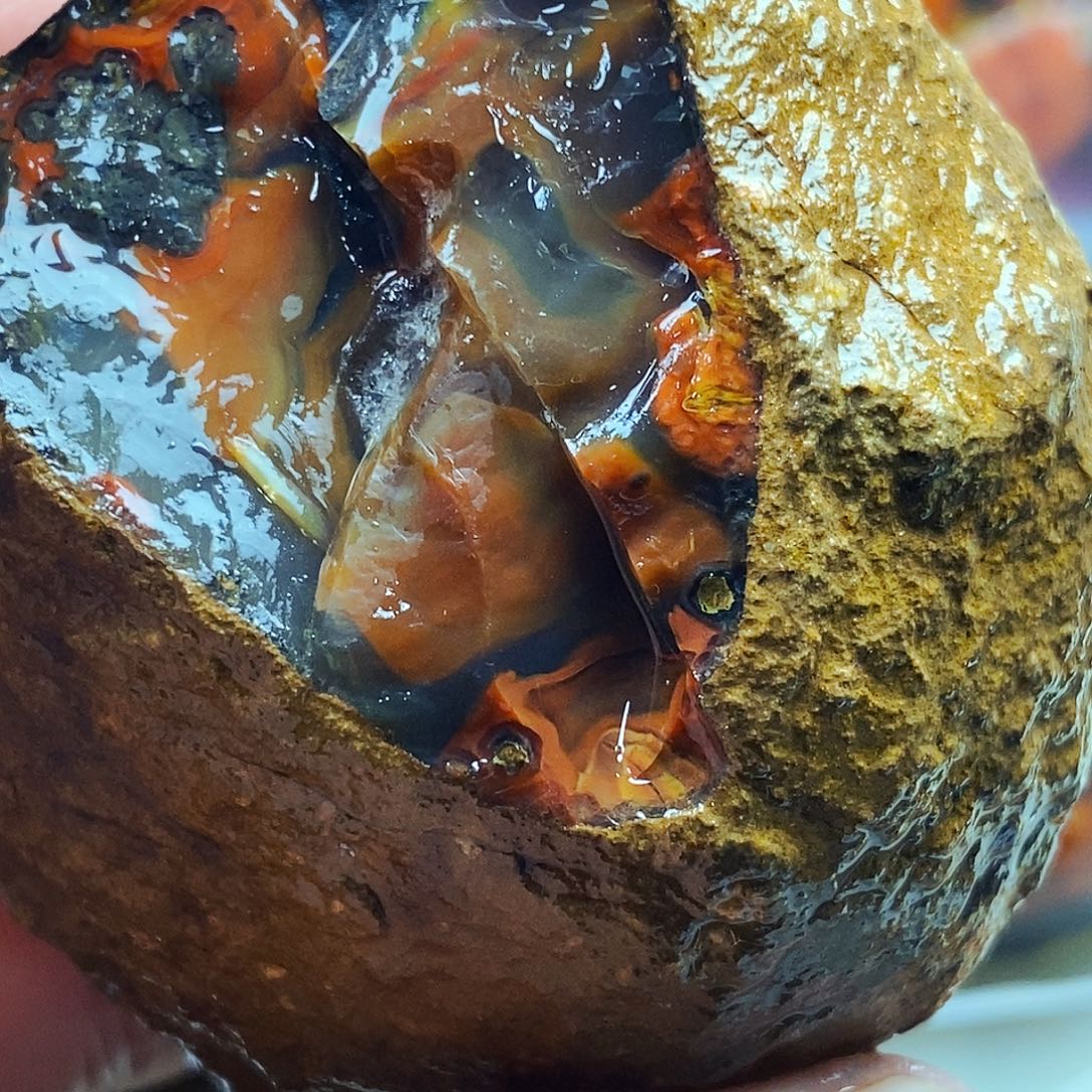 定制玛瑙未镶嵌战国红玛瑙不退不换