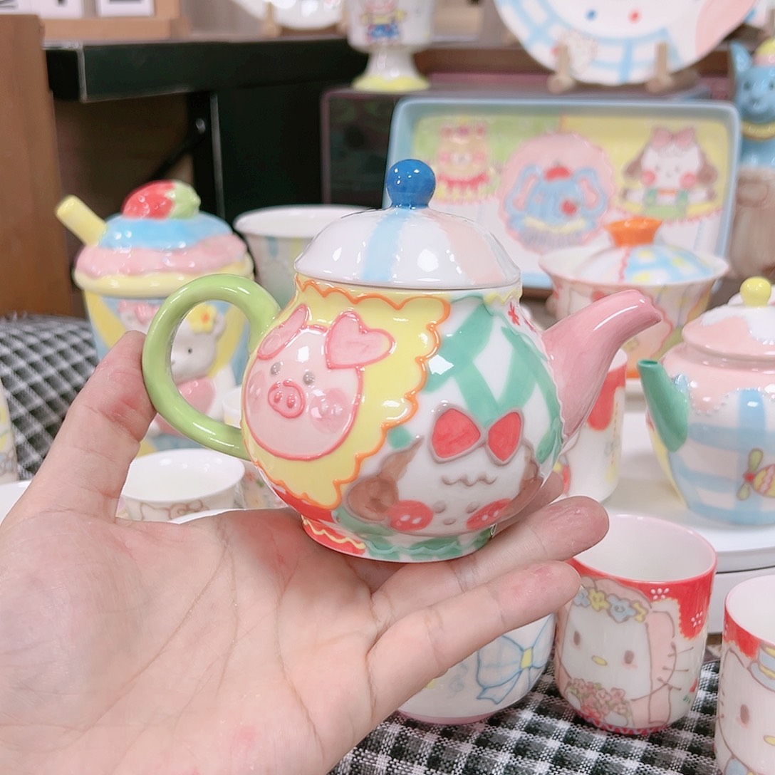 可爱陶瓷高温手作