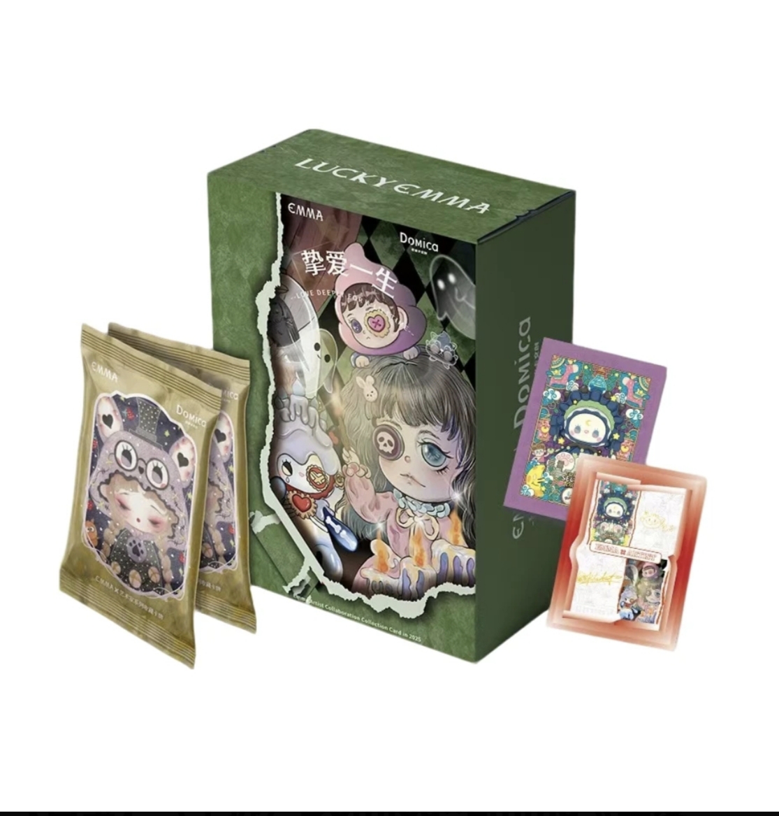 【新人5K10】【限3单】Domica×Emma《挚爱一生》艺术家系列收藏卡牌