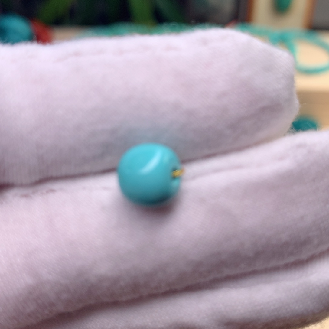 绿松石配珠卡7.5未镶嵌