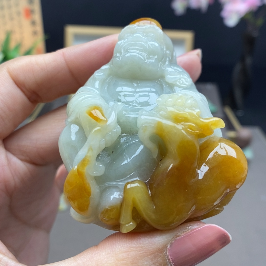 翡翠未镶嵌颈饰吊坠24