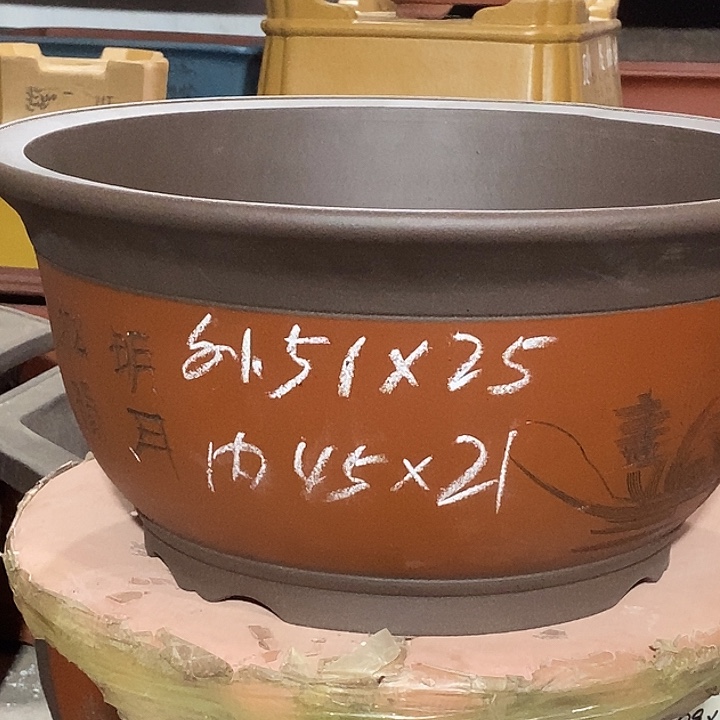 紫砂花盆花盆紫砂