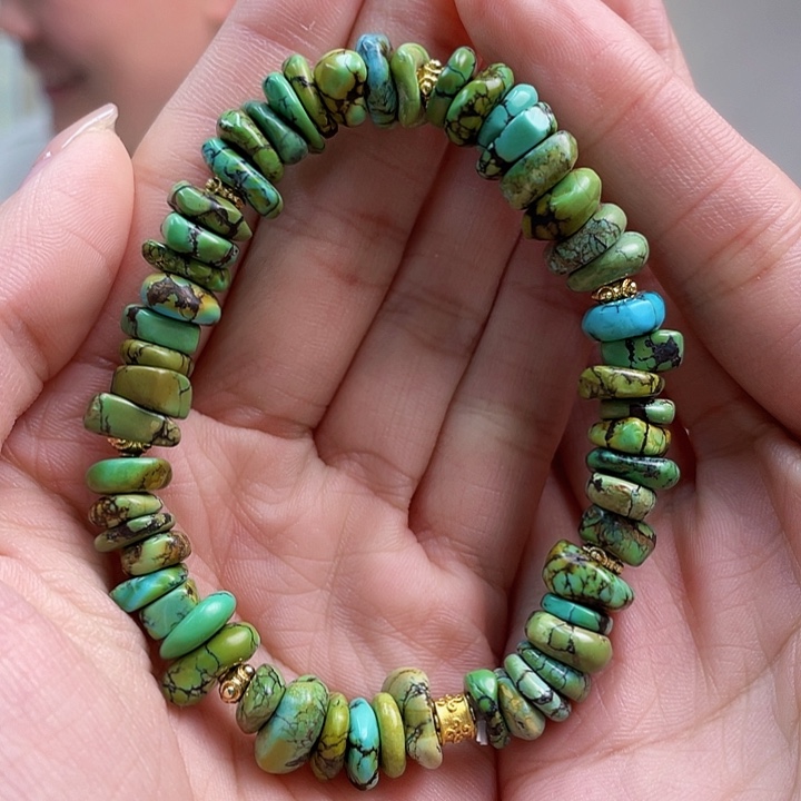 未镶嵌绿松石珠宝奇石