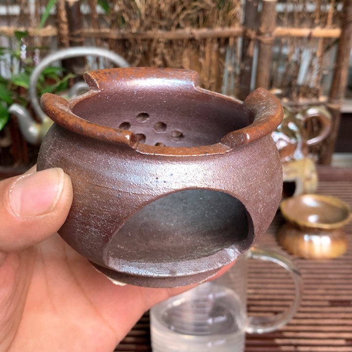 紫砂茶壶纯自然高温裸柴烧