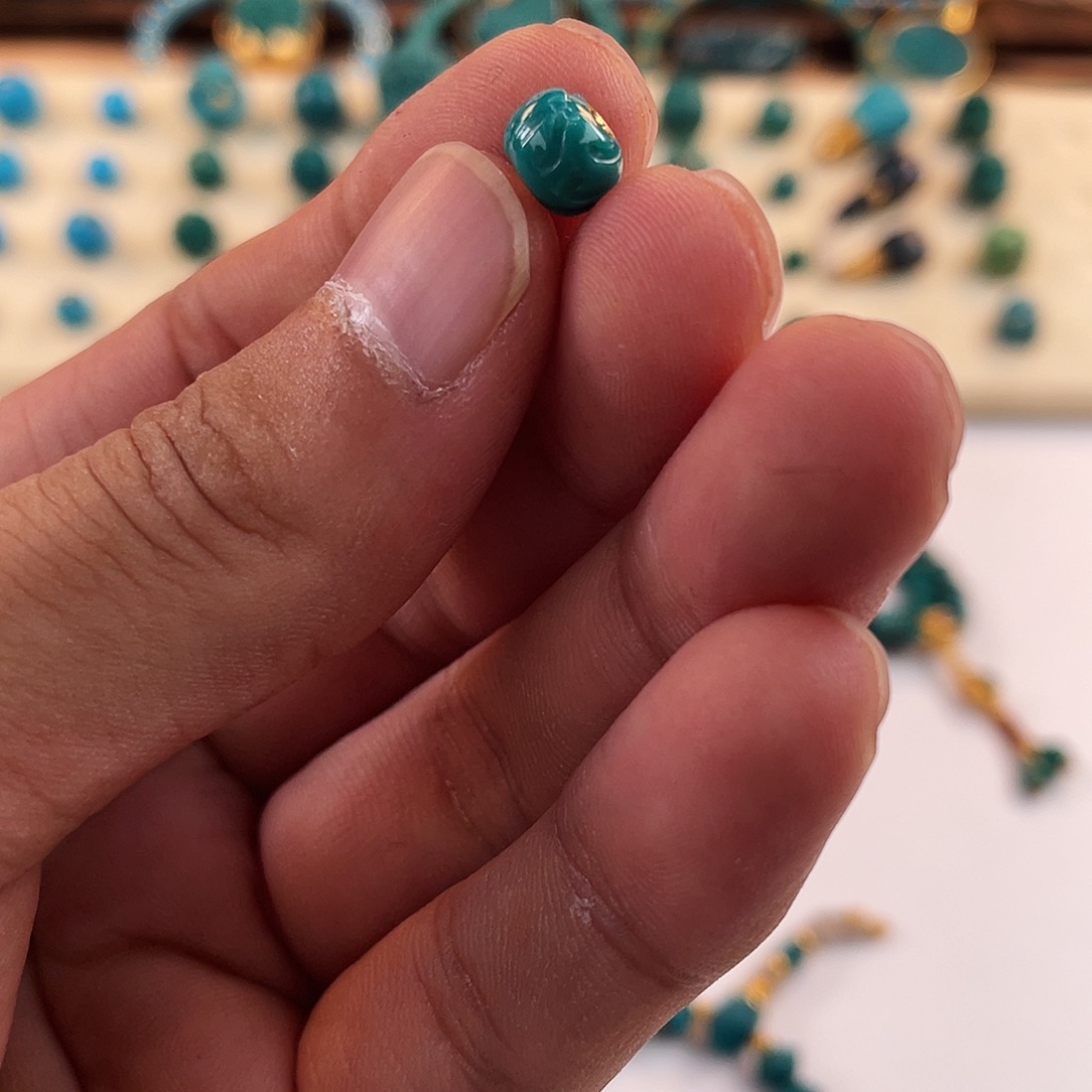 绿松石未镶嵌配饰