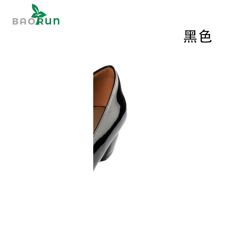 原创小号专属【漆面低跟鞋】 舒适羊皮内里鞋垫 牛皮鞋底 跟高3.5cm