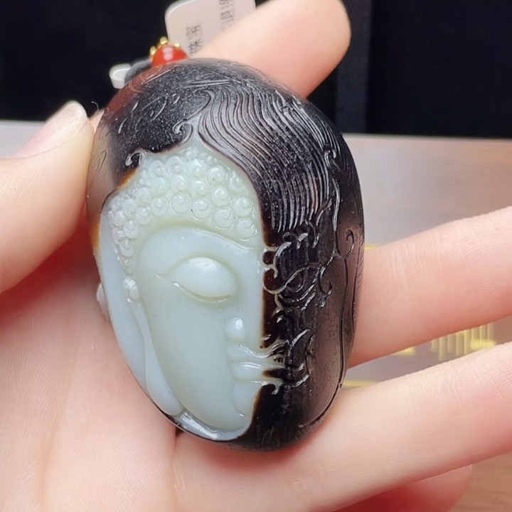 和田玉玉石挂件T1125拍一发一