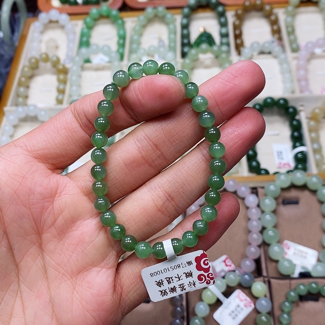 和田玉未镶嵌晴水卡7碧玉6